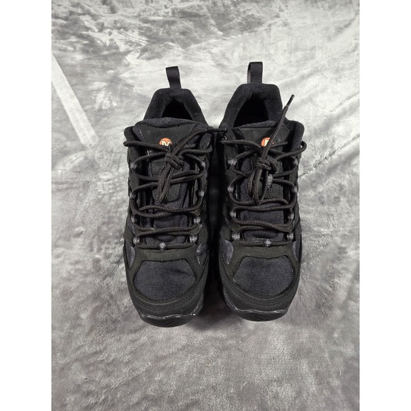 Merrell Men's Moab 3 Smooth GTX Vibram Black Outdoors Hiking Shoe J036361  8.5 - Picture 2 of 8